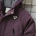 thumbnail image 4 of Parkas de manga larga, chaqueta con capucha y bolsillos para niños de tallas medianas y grandes, chaqueta tipo cárdigan., 4 of 9