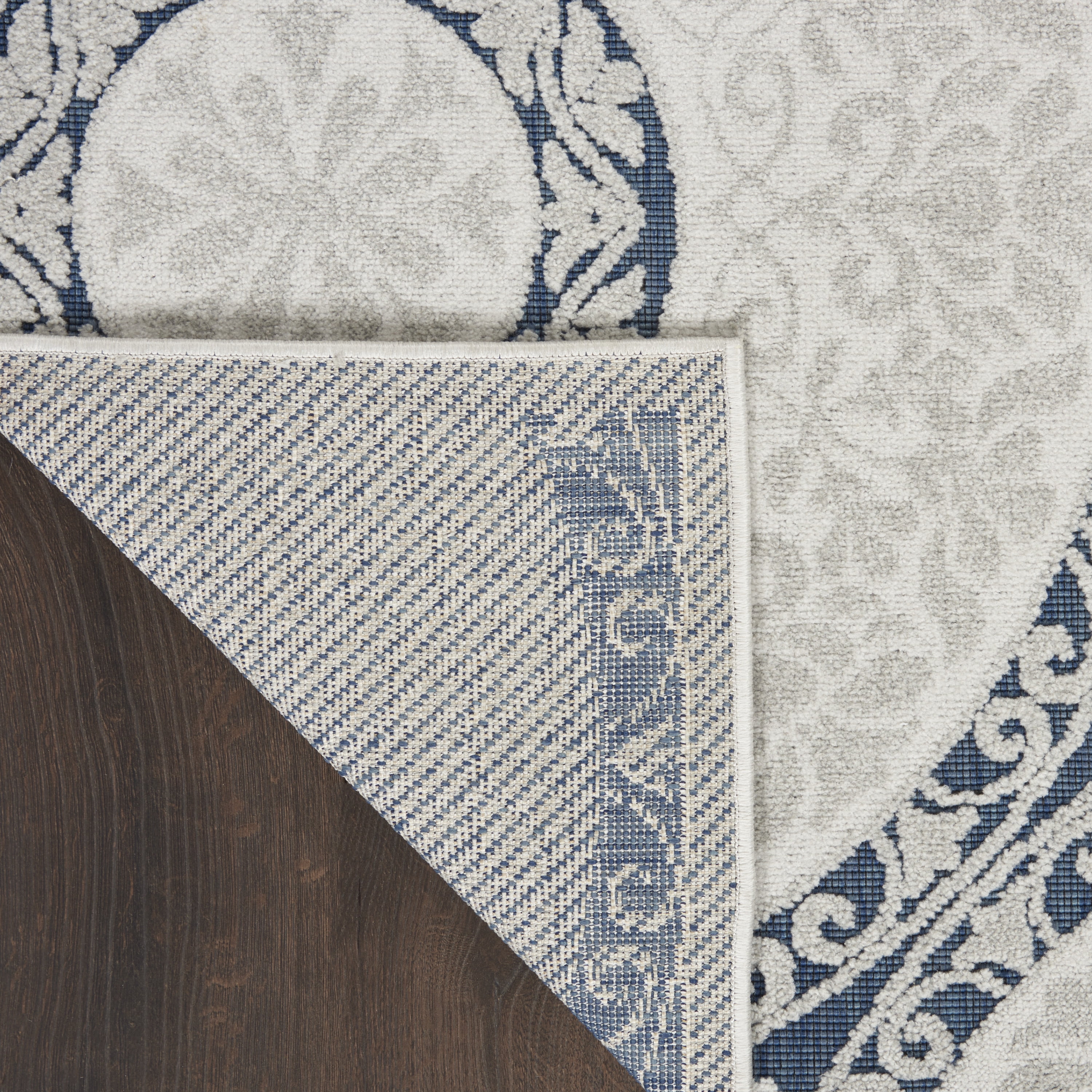 Nourison Calobra Modern Blue 5'3" x 7'3" Area Rug, (5x7)