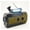 Brass, variant on Multifunctional Emergency Radio, Hand-cranked Generator, Solar Charging, Outdoor Lighting, Disaster Prevention ,Listen Anytime, Anywhere