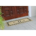 thumbnail image 3 of First Impression Quinton Monogrammed Coir Indoor/Outdoor Door Mat, 3 of 11