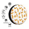 thumbnail image 4 of Susaid Cartoon Squirrel Print Water Proof Spare Tire Cover Wheel Tire Dust-proof Cover Fit Trailer, RV, SUV and Many Vehicle-15 inch, 4 of 6