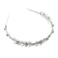 thumbnail image 1 of Wedding Bridal Headpiece Elegant Baroque Style Rhinestone Crown for Bride Flower Girl Silver 1Pcs, 1 of 1