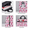 thumbnail image 3 of Xecao Hand Drawn Strawberry print Backpack For women men Aesthetic Lightweight Travel Daypack Simple Cute Backpack For Bookbag, 3 of 5