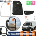 thumbnail image 2 of Lower Left-Left Right Wing Mirror Glass Heated Driver Passenger Side Upper Lower For Fiat Ducato 2006-2023 Ram ProMaster 2014-2023 Citroen, 2 of 7