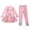 1-Pink21065, variant on Tiijoy Girls UPF 50 Long Sleeve Rashguard Swim Dress Pants 2-Piece Swimsuit, Sizes 3-12