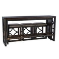 thumbnail image 2 of Powell Malfoy 5-Piece Nesting Console Table Set, 2 of 13