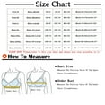 thumbnail image 3 of Womens Sports Bras 3-Pack Sports Bra Without Wire Free Support Yoga Running Vest Underwears Sport Bras for Women Multicolor3 S, 3 of 8
