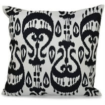 Simply Daisy 16" x 16" Ikat Geometric Outdoor Pillow