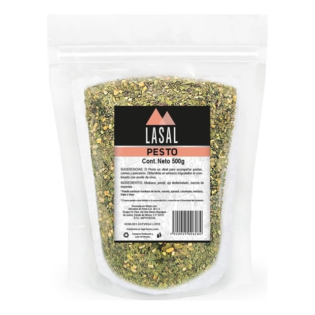 Pesto 500 Gramos Pouch Resellable