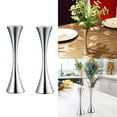 thumbnail image 2 of Yammee Chic Metal Vase Stainless Steel Flower Vase for Centerpiece Wedding Decor Metal, 2 of 10