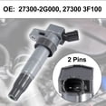 thumbnail image 3 of Unique Bargains Ignition Coil Engine Ignition Coil Replacement 27300 3F100 for Hyundai Sonata for Kia Rondo, 3 of 6