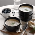 thumbnail image 4 of 30 Oz Ceramic Bowl Set Of 4, 5.8 Inch Deep Large Bowls For Soup, Cereal, Ramen And Salad, 4 of 6