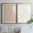 thumbnail image 6 of Wexford Home Clean Contour III Premium Framed Print, 18.5" x 24.5" - Ready to Hang, Gold (Set of 2), 6 of 9