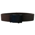 thumbnail image 2 of Brown Adjustable Canvas Military Web Belt With Metal Buckle 32 to 72, 2 of 3