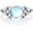 Style 3, variant on 925 Sterling Silver Moonstone Moissanite Fashion Engagement Ring Women's Jewelry
