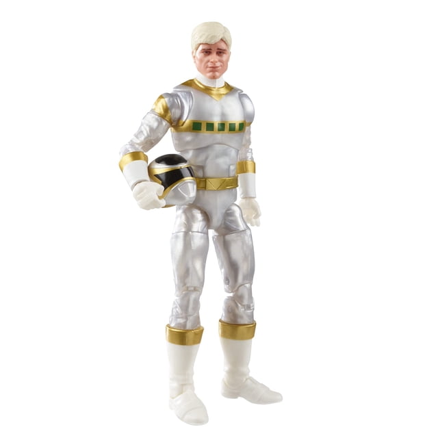 Figura de acción Power Rangers Lightning Collection Silver Ranger