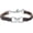 Brown-Silver, variant on Infinity Urn Cremation Jewelry for Ashes for Women Men Genuine Leather Urn Keepsake Memorial Urn Bangle Urn Bracelet