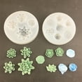 thumbnail image 6 of Pnellth 3Pcs Silicone Mold Lotus Shape Soap Mold Reusable Candle Making Mold Non-stick Cake Chocolate Mold for Home, 6 of 7