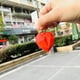 thumbnail image 4 of 6pcs Día de San Valentín Forma de corazón Llavero Colgantes PVC Llavero Bolsa Colgantes Red, 4 of 5