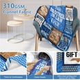 thumbnail image 5 of Fathers Day Son Gifts, Gifts for Son, Son Gifts from Mom Dad, Adult Son Gift Ideas, Birthday Gifts for Son, Gifts for Adult Grown Son, Son Graduation Gifts, to My Son Blanket 50"x60", 5 of 6