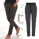 thumbnail image 2 of WILLBEST Pantalones Casuales elegantes para Mujer, Capris Cargo de Cintura Alta con Cordón Ajustable para Un Uso Diario Cómodo con Bolsillos Versátiles y Diseño Elástico. Grande, 2 of 9