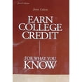 thumbnail image 1 of Pre-Owned Earn College Credit for What You Know (Paperback) 0757527507 9780757527500, 1 of 1