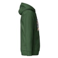thumbnail image 3 of Hair Cut Style Unisex Hoodie Barber Shop  (Forest Green, S), 3 of 4