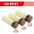 thumbnail image 3 of YISITIAN 20 Sets 11mm Screw On Pool Cue Tips Billiard Replacement with Pool Cue Stick Ferrules Stick Repair Tool Set for Snooker Pool Ball Game CJ919-75725, 3 of 6