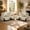 Beige-Sofa+Sofa, variant on 3-Piece Faux Leather Power Reclining Sofa with Adjustable Headrests, Wireless Charger, USB Ports, LED Lights, Beige