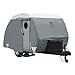 thumbnail image 3 of Classic Accessories Housse de Remorque Over Drive PolyPRO3, S'Adapte à 12'-15'L, 7'W, Modèle 4, Résiste aux Larmes, Housse de Rangement pour Remorque de Voyage, Compatible avec les Remorques R-Pod/Clamshell, Gris/blanc, 3 of 4