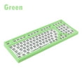 thumbnail image 3 of Teclado mecánico de 98 teclas perfke luz RGB intercambiable en caliente DIY Verde, 3 of 9