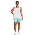 thumbnail image 4 of HANES Just My Size Women's Plus Size 2 Pocket Pull On Shorts, Sizes 1X-4X, 4 of 6