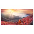 thumbnail image 2 of Forêt de Plage Rouge dans les Carpates - Impression sur Toile Photographie de Paysage, 2 of 3