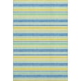 thumbnail image 2 of Addison Rugs Mayfield Washable Transitional Stripes Yellow Rectangle Rug, 9' x 12', 2 of 6