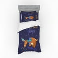 thumbnail image 1 of Ambesonne Saying Bedding Set 3 Pcs, Elk Grazing in the Rain, Twin, Multicolor, 1 of 3