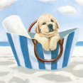 thumbnail image 3 of Wiens, James 20x20 Black Modern Framed Museum Art Print Titled - Beach Ride VI, 3 of 5
