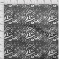 thumbnail image 4 of oneOone Viscose Chiffon Gray Fabric Animal Dress Material Fabric Print Fabric By The Yard 42 Inch Wide, 4 of 5