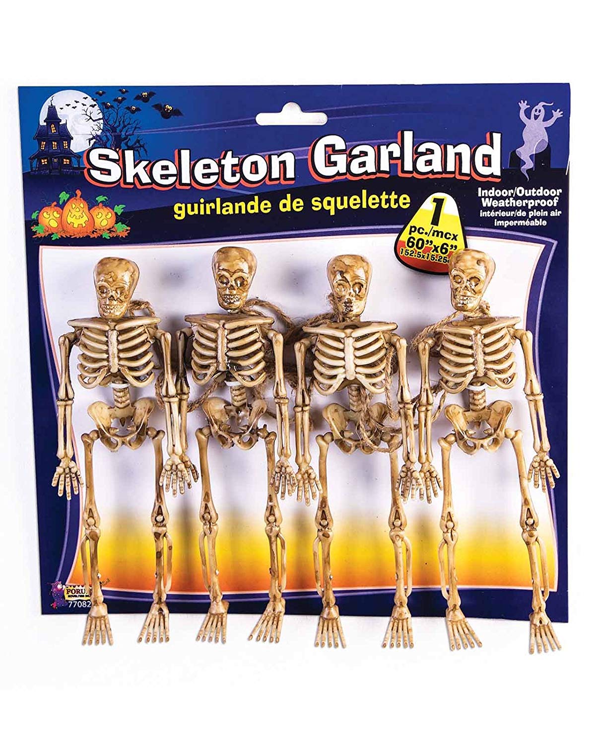 Skeleton Garland Halloween Decoration
