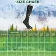 thumbnail image 6 of SNOW DEER Heated Socks Fast Charging,7.4V 3000mAh Electric Socks Foot Warmer,Hunting Outdoor Riding Camping Hiking Motorcycle Skiing Warm Winter Socks, 6 of 8