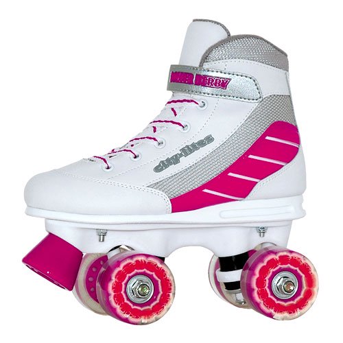 Roller Derby Girls' City Lites Skates, Sizes 12 and 13