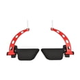 thumbnail image 1 of Barra de dominadas LAT con agarre múltiple para ejercicios de fitness, ergonómica, con mango ancho Rojo, 1 of 9