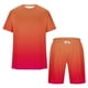 thumbnail image 3 of Mens Pantalones Casuales Cuello Redondo Impresión de Manga Corta Blusa Y Pantalones Cortos Traje, Pantalones de Traje para Hombres, 3 of 5