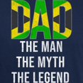 thumbnail image 3 of CafePress - Jamaica Dad Fathers Day T Shirt - Men's Classic Graphic Cotton T-Shirt, 3 of 4