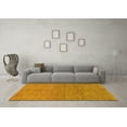 thumbnail image 3 of Ahgly Company Indoor Rectangle Abstract Yellow Modern Area Rugs, 2' x 3', 3 of 4