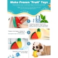 thumbnail image 2 of Juguete congelado para mascotas NQ juguete de fruta congelada TPR para perros colorido, 2 of 5
