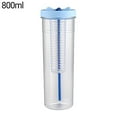 thumbnail image 2 of Uanit Fruit Infuser Water Bottle Clearance 800ml Leak-Proof Sports Water Cup with Built-In Filter and Full-Length Infusion Rod Lightweight PC Plastic Drinking Bottle for Travel School Gym, 2 of 5