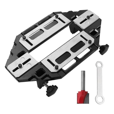 

Door Hinge Template Jig Precise Woodworking Hinge Slotting Locator Door Hole Opener Slotting Locator
