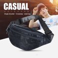 thumbnail image 4 of Riñonera Bolsa de hombro para teléfono móvil informal bolsa de pecho para viajes senderismo correr deportes Sywqhk Para Estrenar, 4 of 7