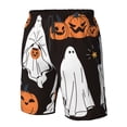 thumbnail image 4 of Fotbe Halloween Ghosts And Pumpkins Trajes de Baño Estampados para Hombre, Shorts de Verano de Secado Rápido, Ropa de Playa, Bañadores-X-Large, 4 of 6
