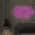 thumbnail image 7 of UPONRAY Three Lines Custom Neon Signs, Customizable USB-Powered & Dimmable LED Neon Light, Stylish Wall Decor for Bedroom, Home, Lover, Friend, Cool White, 10 inch, 7 of 7